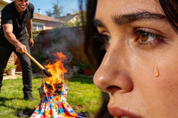 The Husband Burned Her Dress So She Couldn’t Go to the Party ...